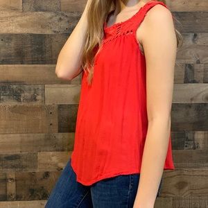 Red tank top from Target